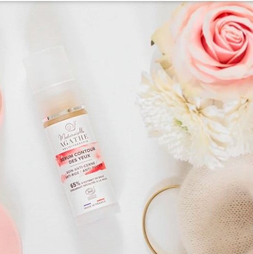 Rejuvenating Eye Contour Serum - 65% Organic Snail Secretion, Mlle Agathe