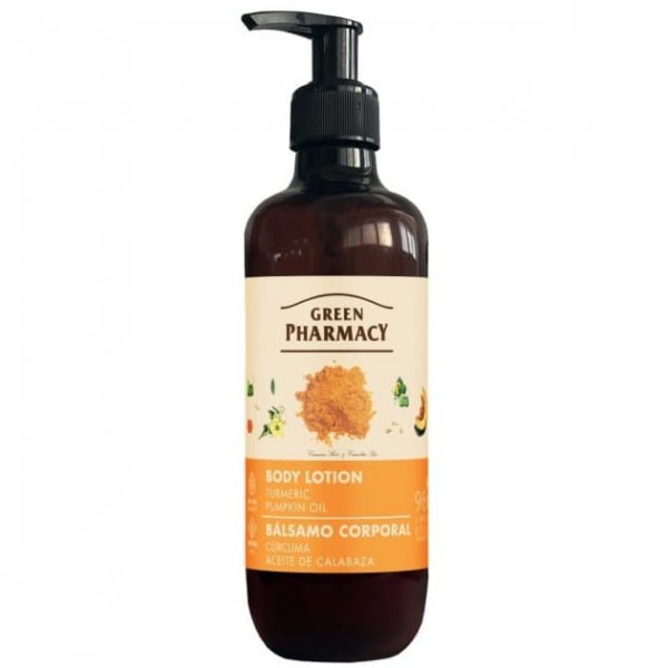 Balsam do ciała Kurkuma i Olejek dyniowy GREEN PHARMACY, 400ml