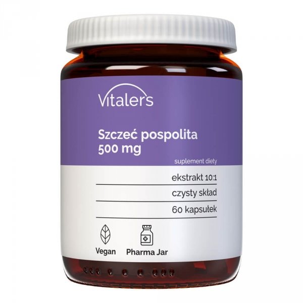 Szczeć pospolita 500 mg, Vitalers, 60 kapsułek