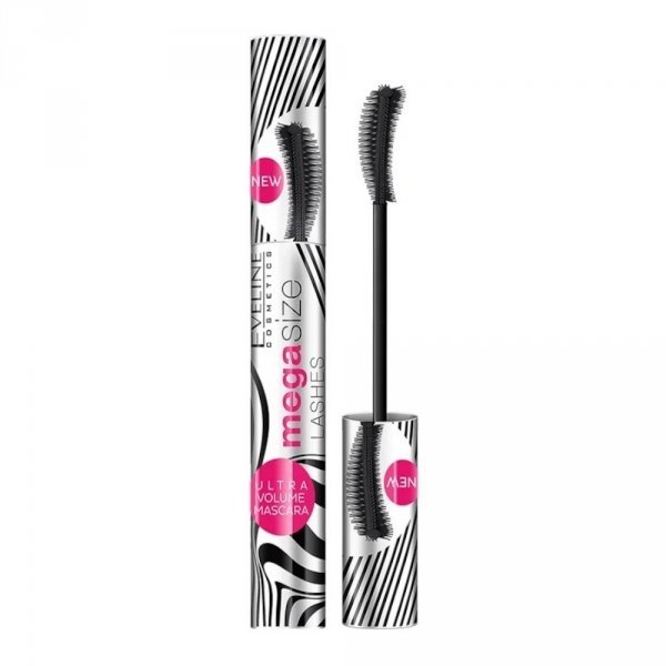 EVELINE Mega Size Tusz do rzęs pogrubiająco-wydłużający 10 ml
