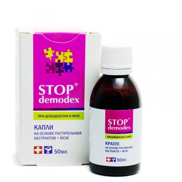 stop demodex krople