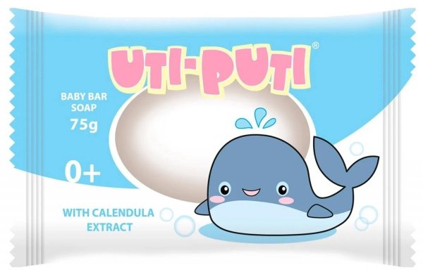 Mydło w Kostce dla Dzieci z Nagietkiem, UTI-PUTI, 75g