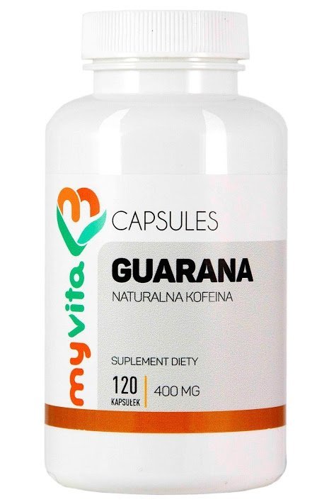 Guarana 400mg, Kapsuki, Myvita