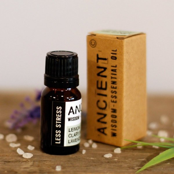 Less Stress Essential Oil Blend, Ancient Wisdom, 10ml