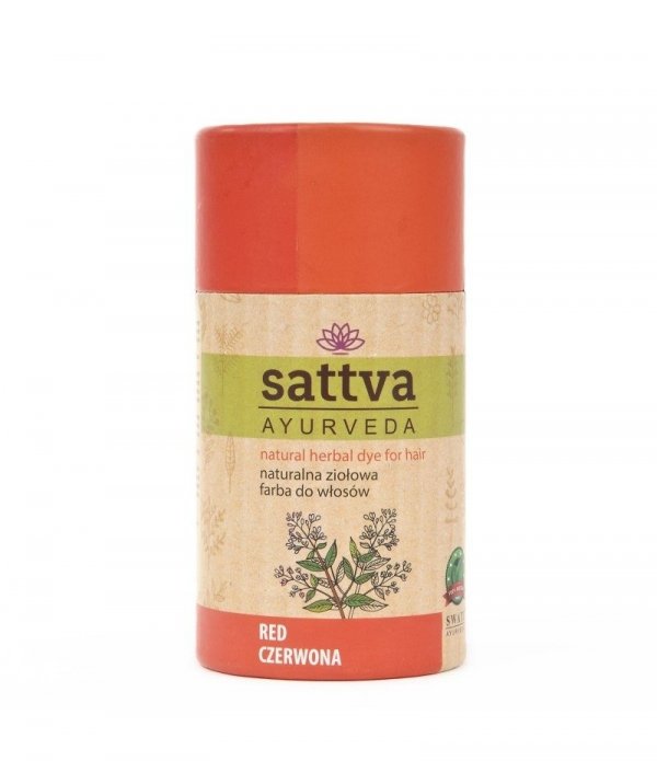 Henna Red, Natural Herbal Hair Dye, Sattva