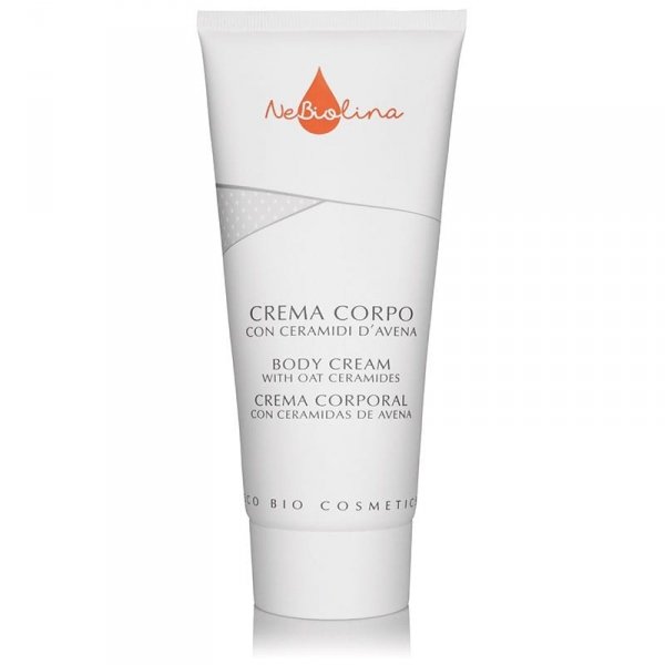 Krem do ciała z ceramidami owsa, certyfikowany, NeBiolina, 200ml