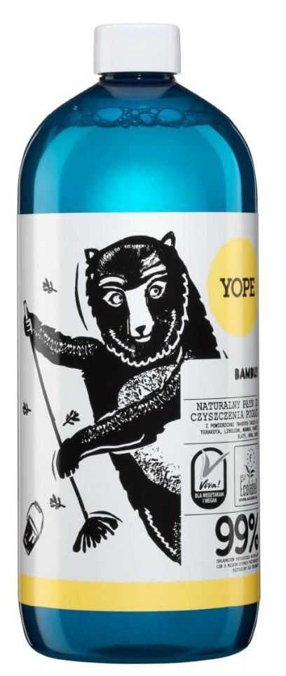 Bamboo Liquid Floor Cleaner, Yope, 1000ml