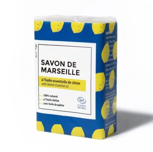 Marseille Perfumed Soap, Lemon BIO, Alepia, 100 g