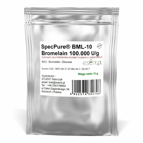 Bromelaina (SpecPure BML10- 100.000 U/g), Esent, 10g