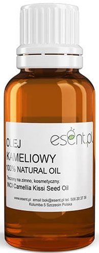 Camellia Oil, Cold Pressed, Esent, 20ml