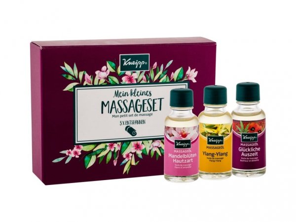 Zestaw Olejków do Masażu, KNEIPP MASSAGESET, 3x20ml
