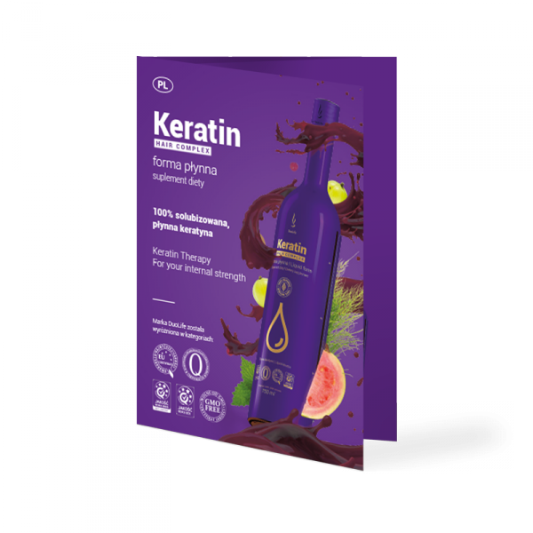 Keratin Hair Complex, Keratyna w Płynie DuoLife, 750 ml