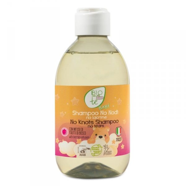 Szampon ułatwiający rozczesywanie dla dzieci i niemowląt, Pierpaoli Biocontè Baby, 300ml
