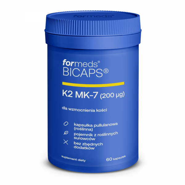 ForMeds Bicaps K2 MK-7, 30 kapsułek Suplement Diety