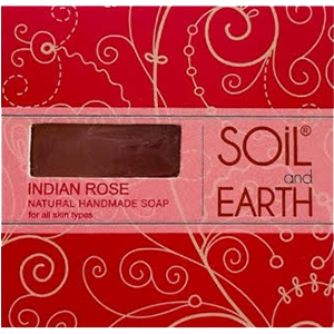 Indyjska Róża Orientalne Naturalne Mydło, Soil &amp; Earth, 125g