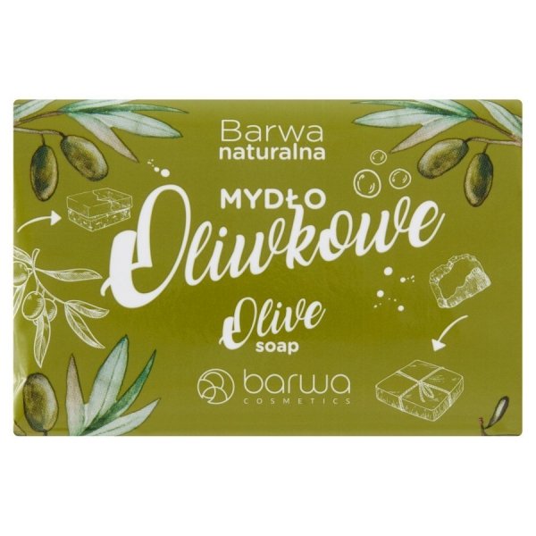 BARWA Naturalna Mydło w kostce Olive, 100g
