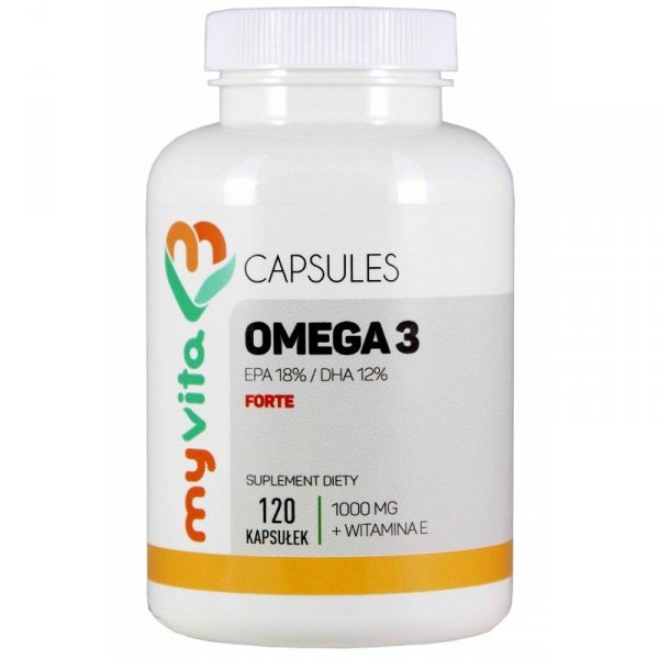 Omega-3 Forte + Witamina E, MyVita, Suplement Diety