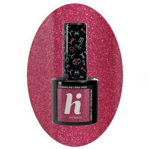 HI HYBRID Lakier hybrydowy Zodiac #459 Tourmaline Libra 5ml