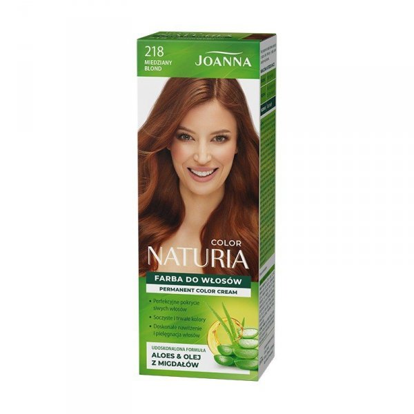 JOANNA Naturia Color Farba do włosów nr 218 Miedziany blond