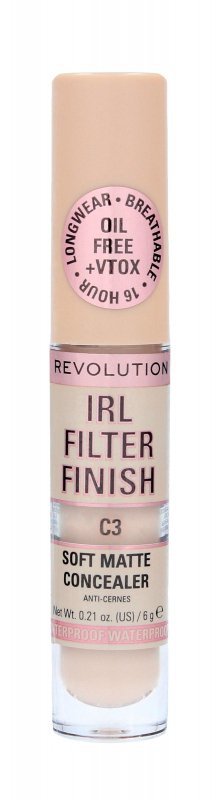 REVOLUTION IRL Filter Finish Korektor w płynie C3 6 ml