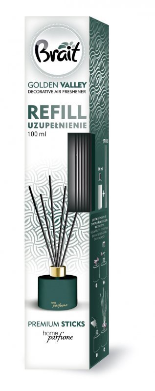 BRAIT Golden Valley Refilly Odświeżacz- uzupełnienie 100 ml