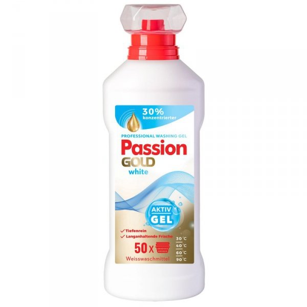 PASSION GOLD Żel do prania 2L Biały