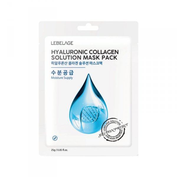 LEBELAGE Maseczka w płachcie Hyaluronic Collagen