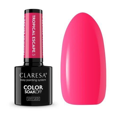 CLARESA Lakier hybrydowy Tropical Escape 3 - 5 g