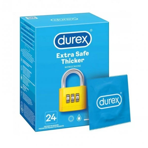 DUREX PREZERW.24szt EXTRA SAFE