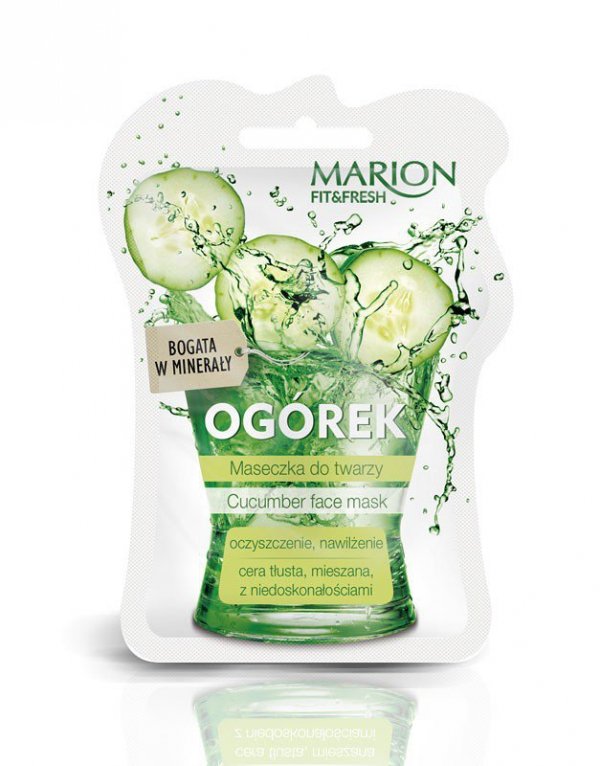 MARION Fit & Fresh Maseczka do twarzy - Ogórek 7.5 ml