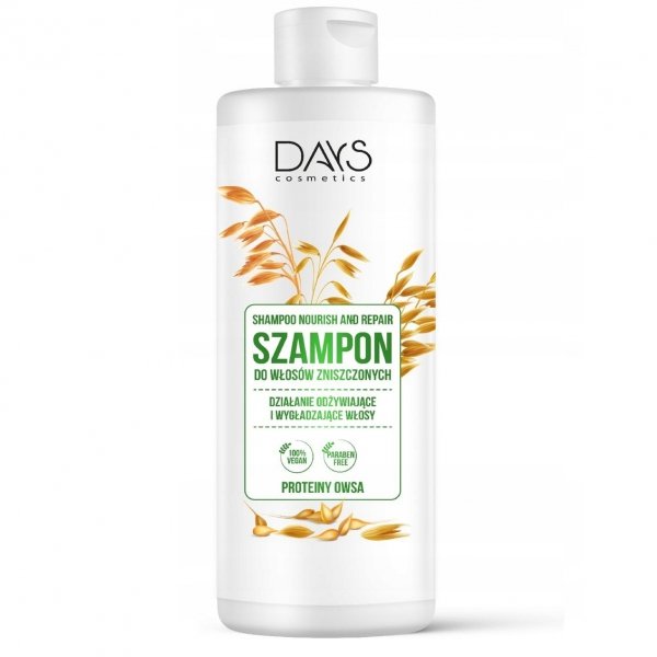 DAYS COSMETICS Szampon do włosów z extraktem z rumianku, 400ml