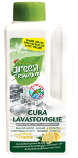 Płyn czyszczący do zmywarek, CYTRYNA, Green Emotion, 250ml