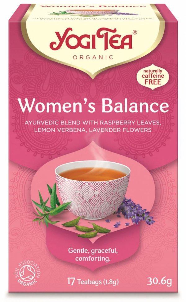 Herbata dla kobiety RÓWNOWAGA, Yogi Tea, 17x1,8g