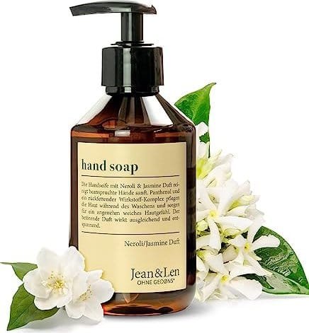 Aromatyczne Mydło w płynie Neroli i Jaśmin, Jean&amp;Len, 250ml