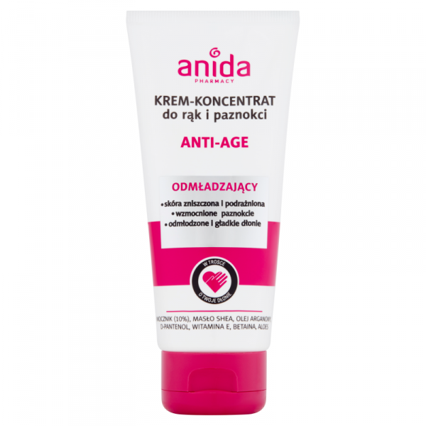Anida Anti-Age Krem-koncentrat do rąk i paznokci, 100 ml