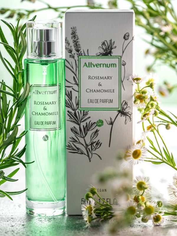 Rosemary &amp; Chamomile Woda Perfumowana, Allvernum