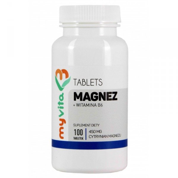 Magnez 450 mg + witamina B6, MyVita