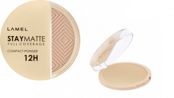 LAMEL Basic Puder kompaktowy Stay Matte 12H nr 404