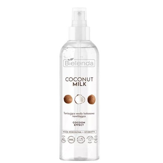 Bielenda Coconut Milk Kokosowa Nawilżająca Woda tonizująca Cocoon Effect 200ml