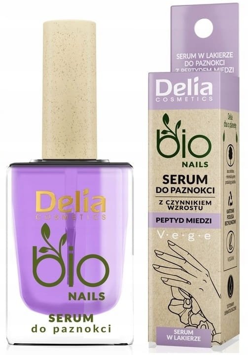 DELIA Bio Nails Peptydowe serum do paznokci z czynnikiem wzrostu 11 ml