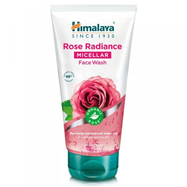 HIMALAYA Rose Radiance Żel do mycia twarzy z organiczną różą, 150 ml