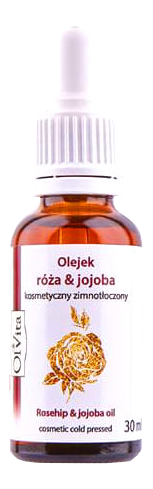 Olejek Kosmetyczny Róża &amp; Jojoba, Olvita, 30ml