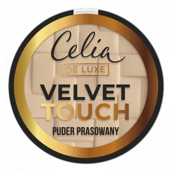 Celia De Luxe Puder w kamieniu Velvet Touch nr 103 Sandy beige