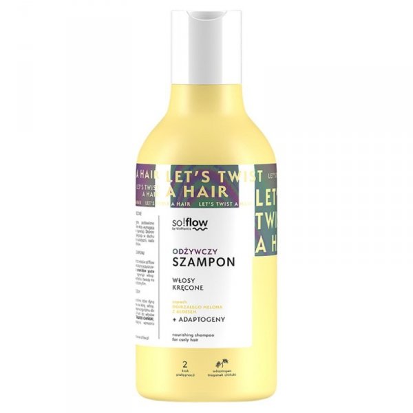Vis Plantis So!Flow Odżywczy Szampon - do włosów kręconych, 400ml