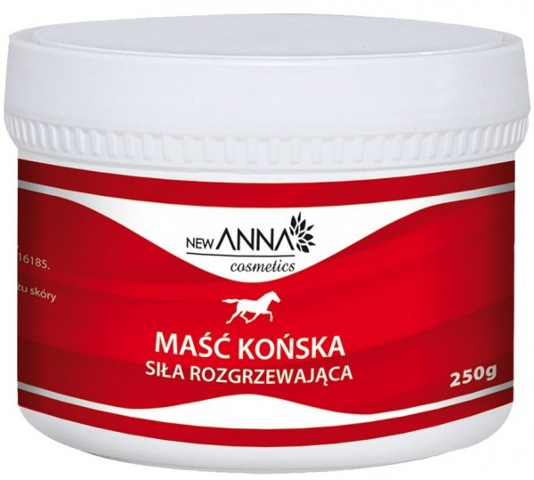 Maść Końska Rozgrzewająca, Anna Cosmetics, 250ml