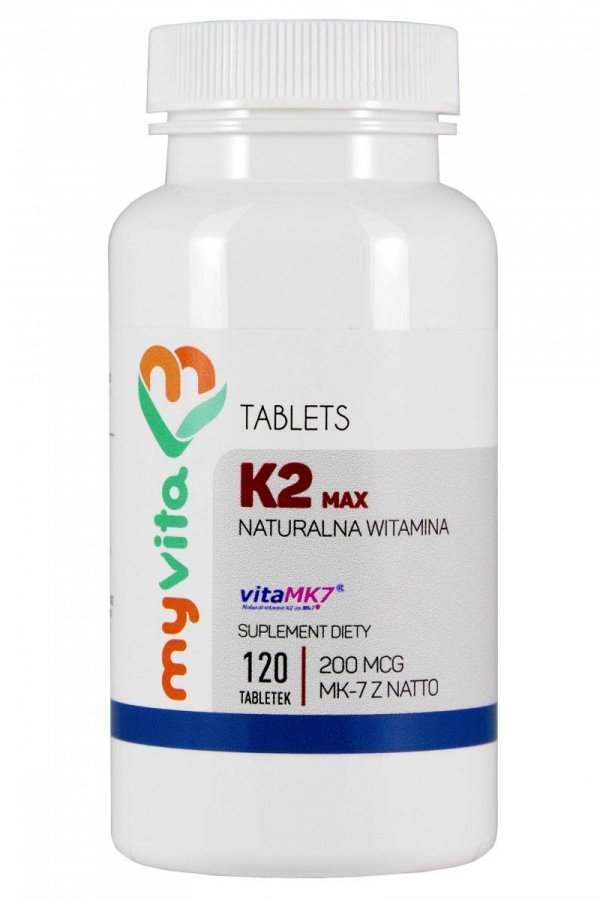 Witamina K2 MK-7 MAX 200mcg Menachinon-7 natto