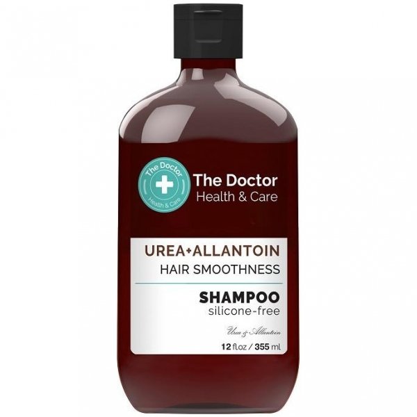 THE DOCTOR Health &amp; Care Szampon do włosów wygładzający Mocznik + Alantoina 355 ml