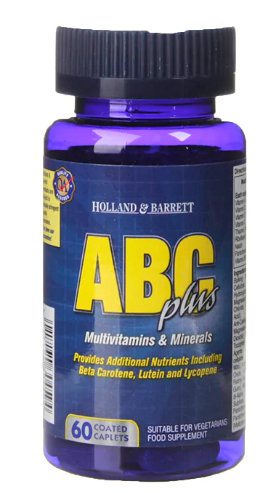 Multiwitaminy ABC Plus, Holland &amp; Barrett, 60 tabletek