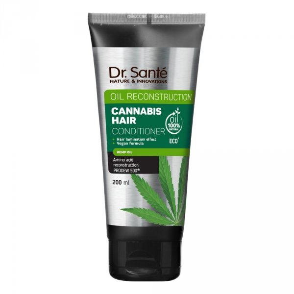 Rewitalizująca Konopna Odżywka do Włosów, Dr.Sante Cannabis