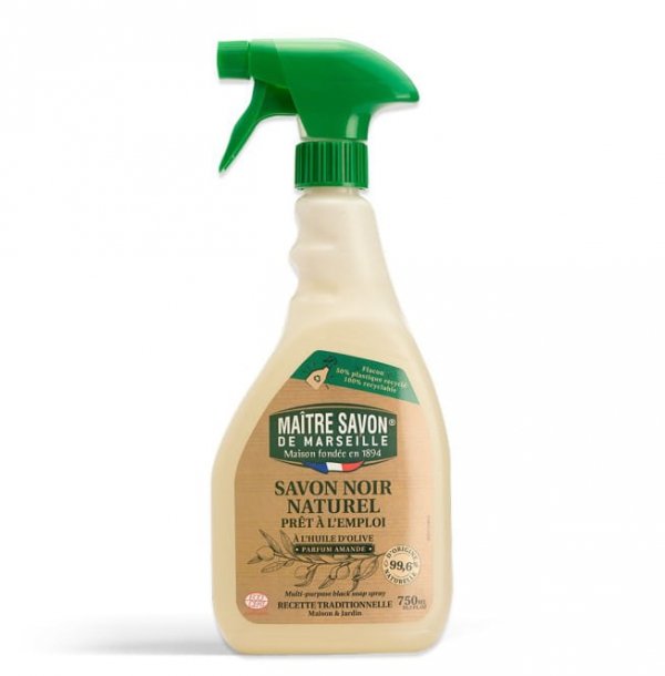 Czarne mydło do zastosowań w domu i ogrodzie, Maitre Savon de Marseille, 750ml